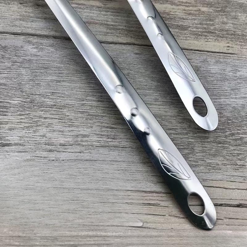 Ruhan Stainless Steel Long Handle Soup Ladle & Slotted Spoon Set