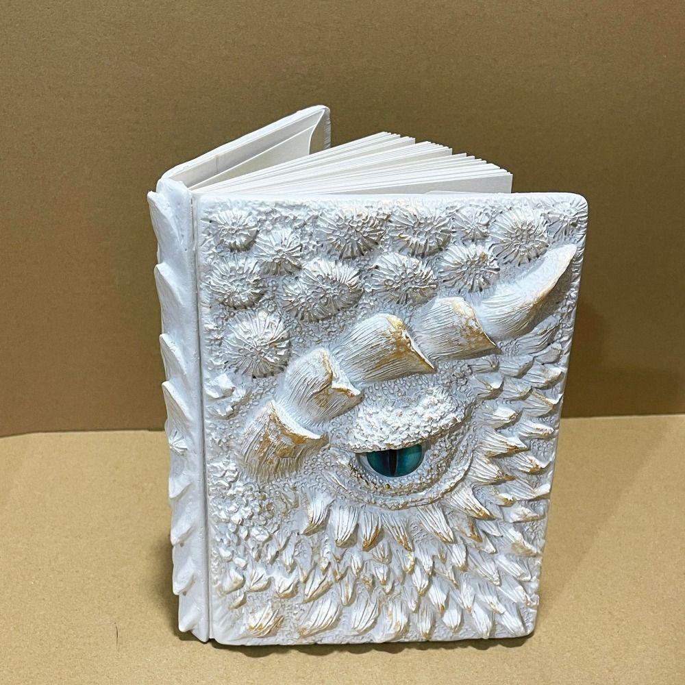 Dragon Eye Embossed Cover Notebook Mythology Style Scale Texture Notebook  Drawing Handbook