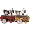 Retro nostalgic tractor alarm clock creative bedside small alarm clock wake up children desktop clock ornaments