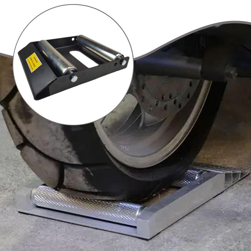 Motorcycle Washing Stand Durable Iron Wheel Support Portable Roller for Motorcycles Accessories Tire Cleaning