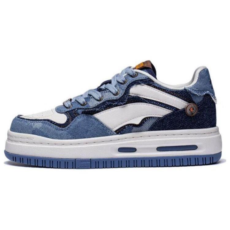 (WMNS) Li-Ning Future C1 Denim Blue White Women s AGCT120-2 EU 36⅓