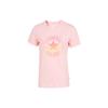 (WMNS) Alphabet Pattern Printing Round Neck Short Sleeve Pink Women's 10017088-A03