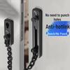 Chaîne de sécurité sans perçage pour porte en acier inoxydable 304 Honggong