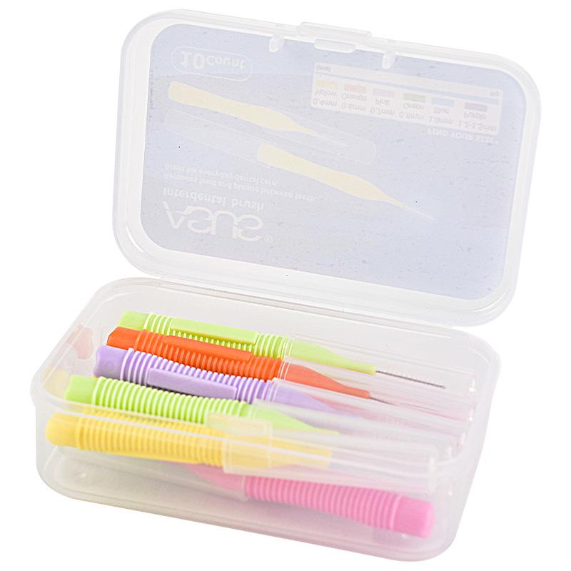 ASUS Aisel Orthodontic Interdental Brush - Straight Type for Gap Cleaning and Teeth Correction