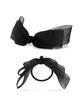 Ellejewelry Black Ribbon Hair Scrunchie Elsc006