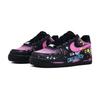 Nike Air Force 1 Macaron Skórzane Niskie Buty Skateboardowe Unisex Czarne Różowe CW2288-001(Drużyna997-)