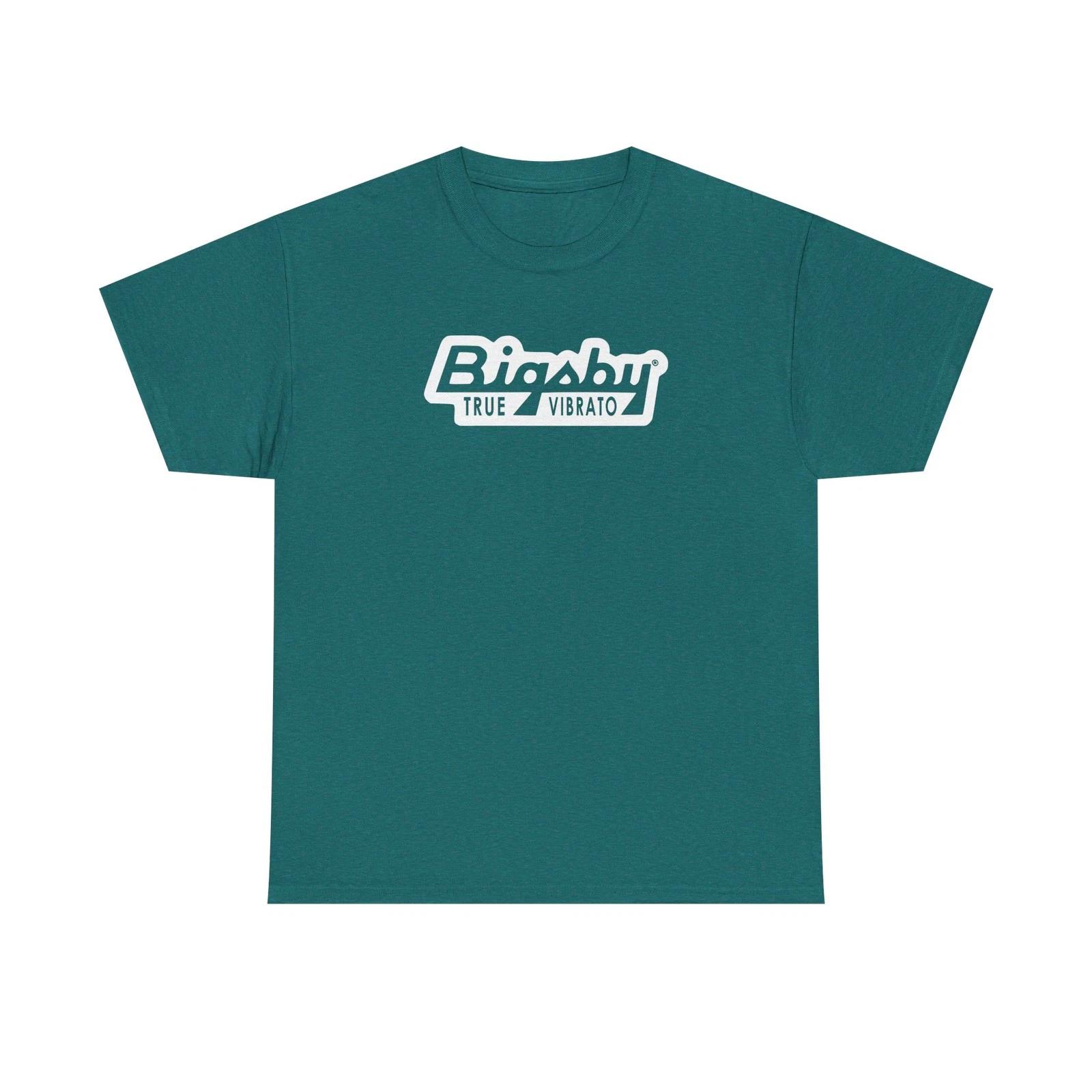 Bigsby True Vibrato Retro Logo T-Shirt - Guitar Musician Gift Rockabilly Vintage 2XL