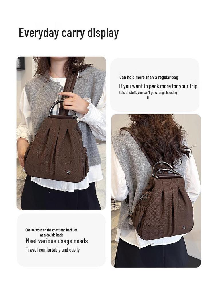 Versatile Large-Capacity Backpack: Lightweight, Multifunctional Travel, Work, & Commute Bag
