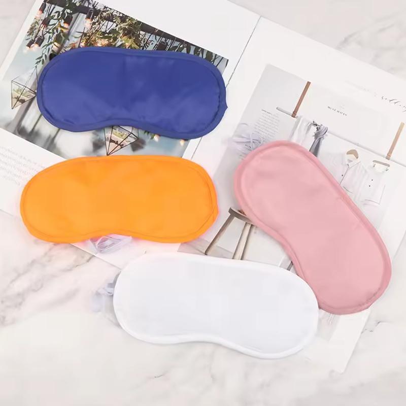 1PC Eye Mask Polyester Sleeping Eyes Shade Cover Soft Portable Blindfold 6 Colors Available Household Office Sleep Nap Props ZYF