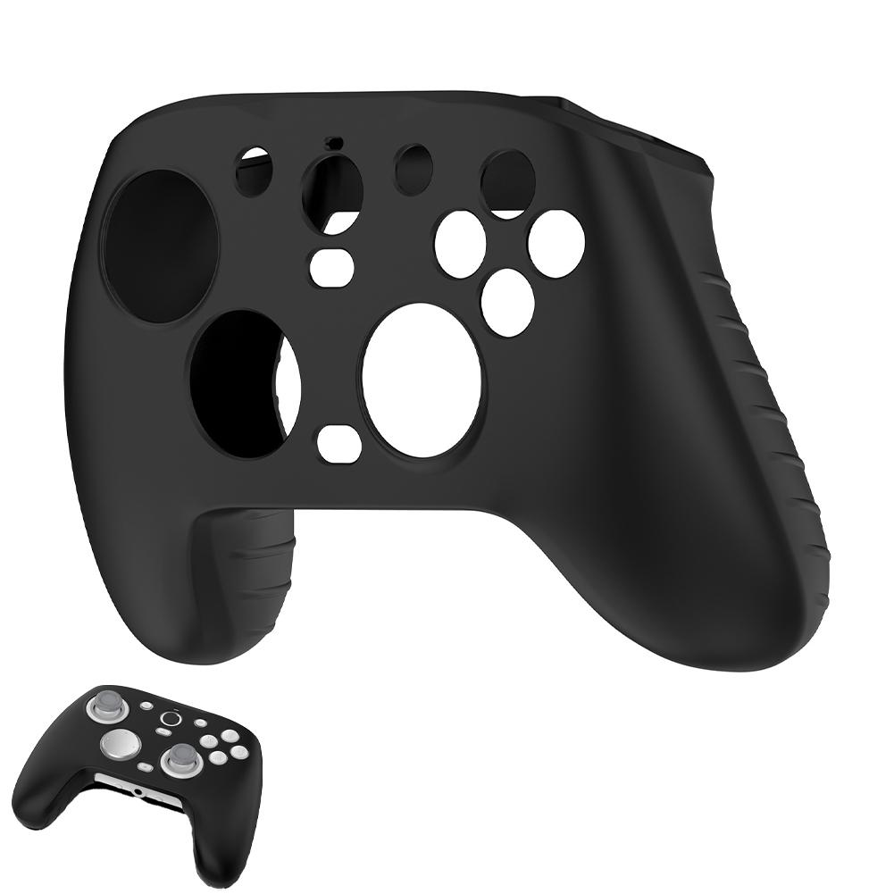 

For Gamesir G7 Pro/G7 SE Silicone Protective Case Enhance Grip, Guard Against Drops & Wear Gamepad Shell чорний