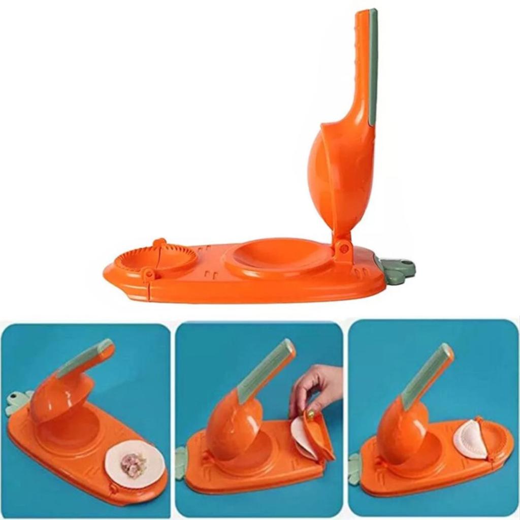 Dumpling Maker Ergonomic Portable Convenient Manual Dumpling Skin Making Tool for Home Kitchen