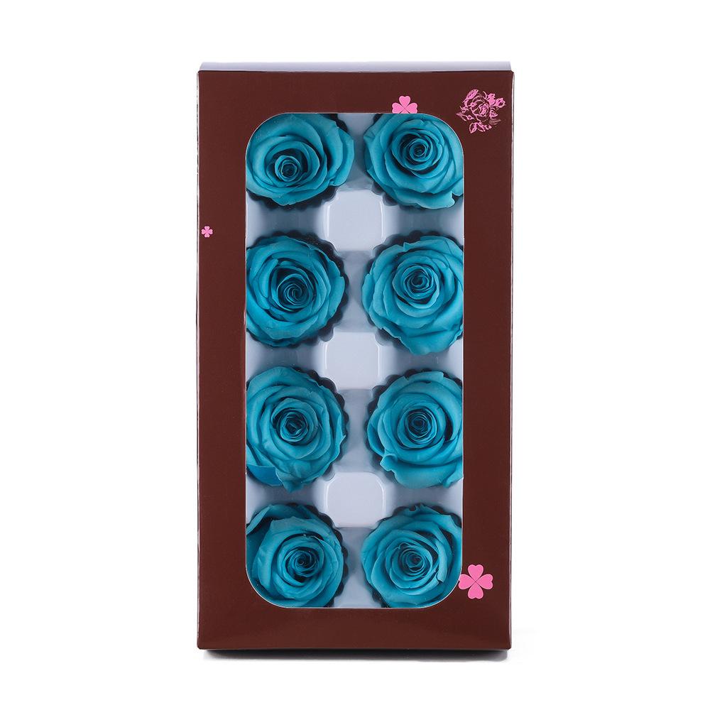Eternal Flower Gift Box Set 2-6cm Handmade Rose Decorative Flowers, DIY Gift Flower Box