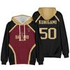 autumn Anime Hoodies for Men football hoodie 100% polyester winter Men's clothing graphic hoodies ventilate outdoor sports topsUnisex Woman's