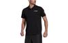 Polo Shirts Men's Black Polo Collar Moderate Straight Fit GR9968