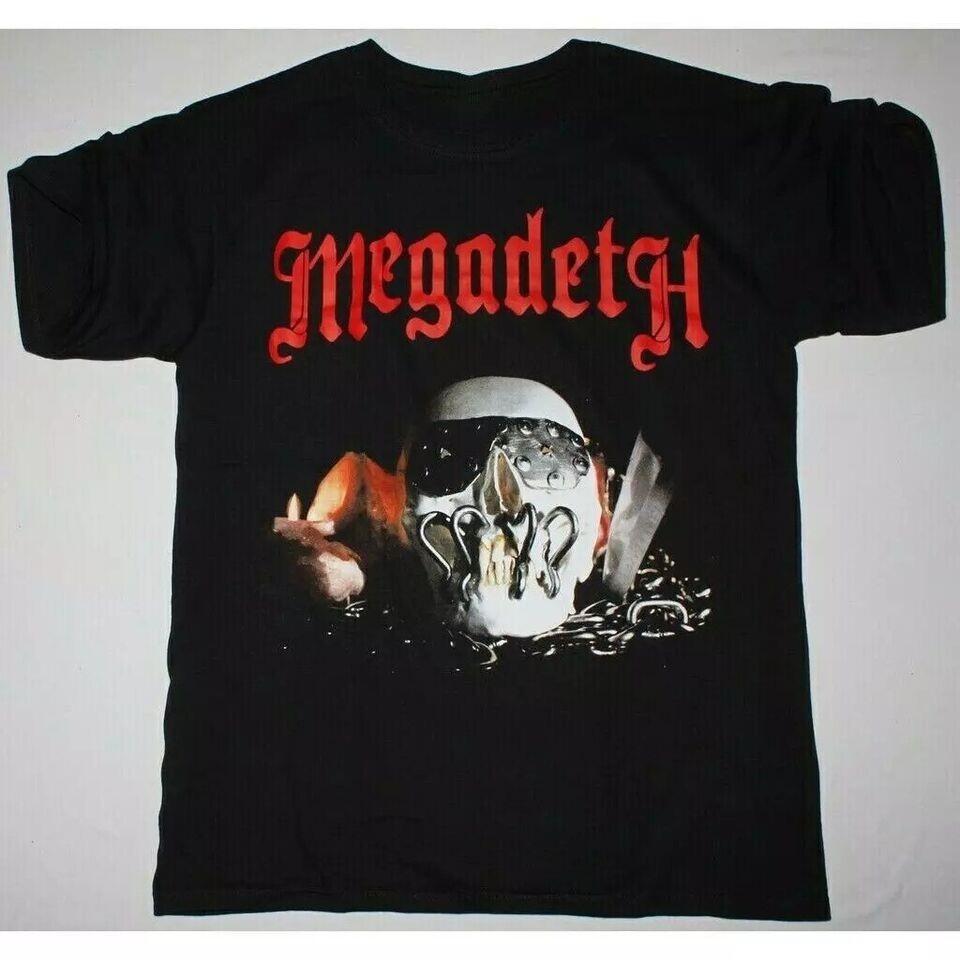 Megadeth Killing Is My Business 85 Black T-Shirt, Shirt For Fans Dolly Unisex T-Shirt XXL