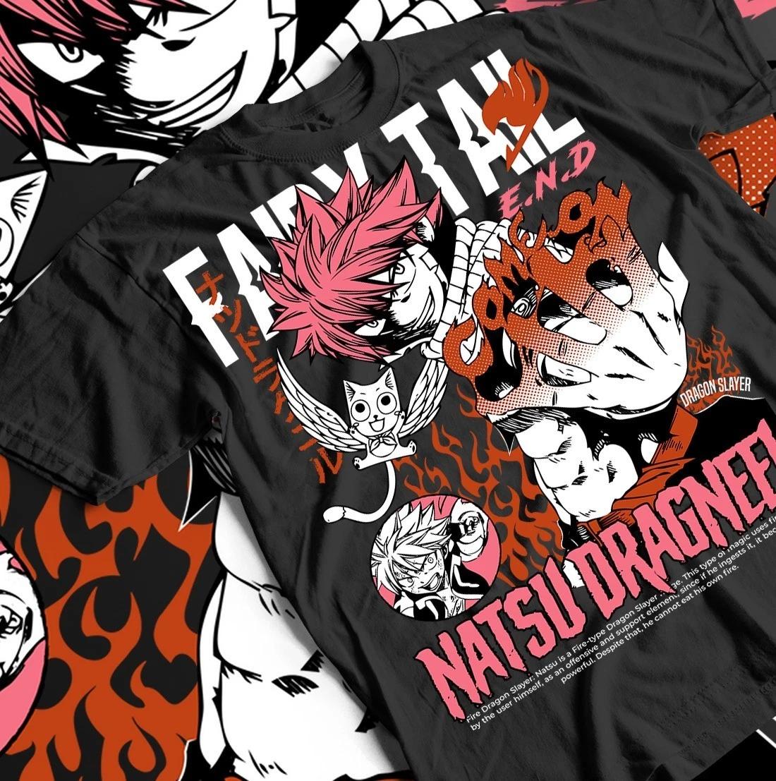 Аниме футболка Fairy Tail, Грей Фуллбастер, Гажил Редфокс M