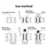Wire Thread Insert M3-M12 Stainless Steel Spiral Wire Screw Sleeve Used For Daily Auto Parts Maintenance