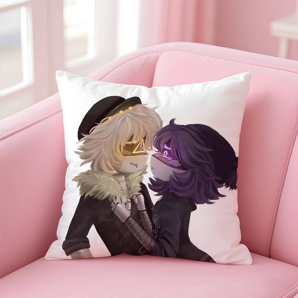 ANIME m-Murder d-Drones Pillow Case Pattern Printing Pillowcase Living Room Sofa Cushion Cover Bedroom Room Decor