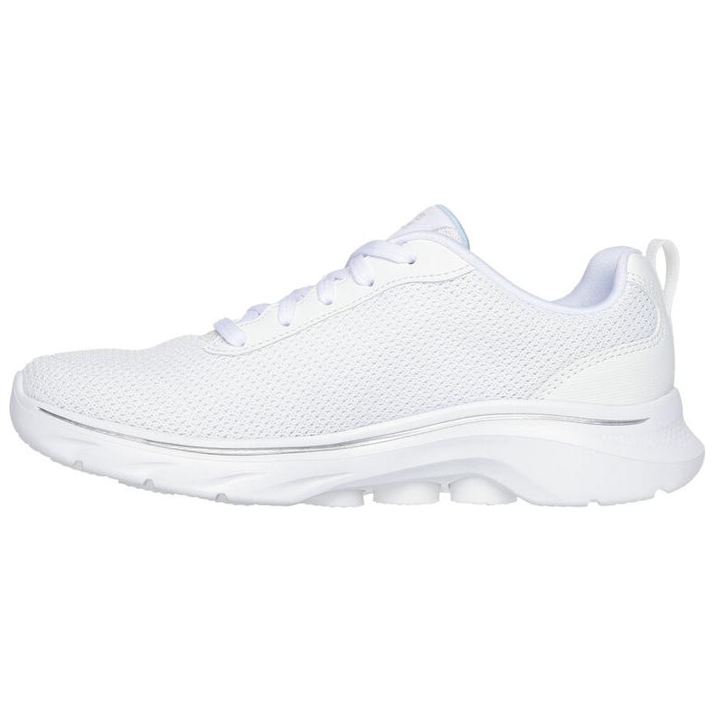 Skechers Go Walk 7 Comfortable Lightweight Versatile Low-Top Casual Shoes Women Sneakers White 125207-WHT