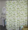 Flowers Print Patterned Shower Curtain Hook Set Waterproof Bathroom Supplies
