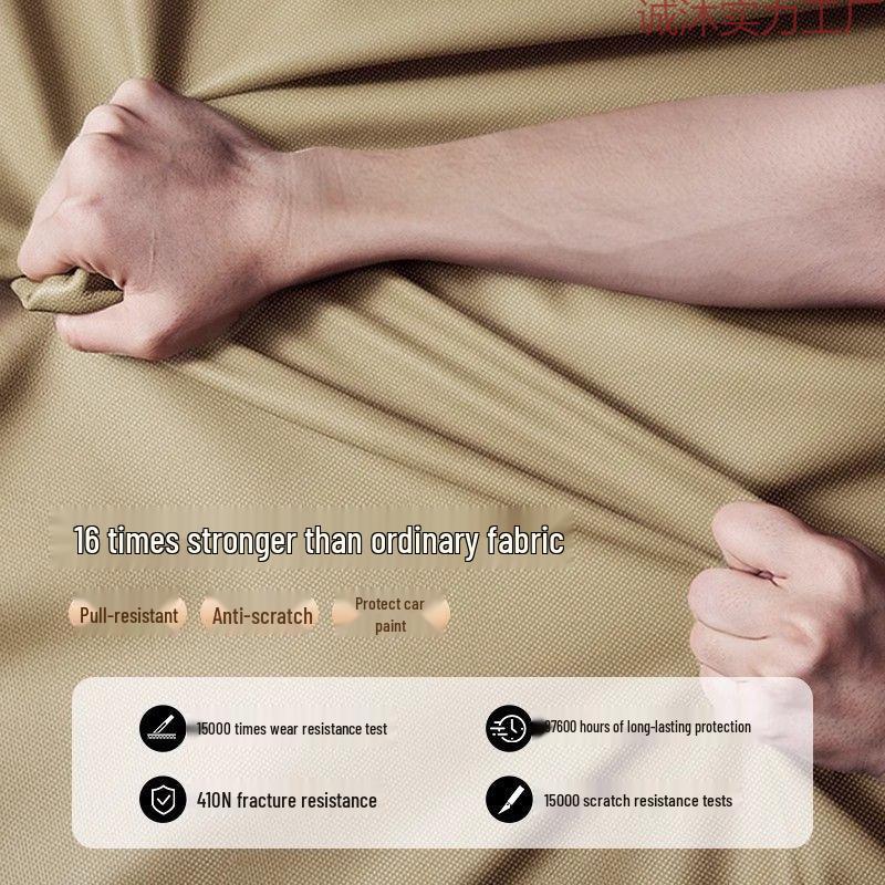 Thick Oxford Cloth Car Cover: Sun, Rain, and Heat Protection - All-Season Universal Dustproof Shield