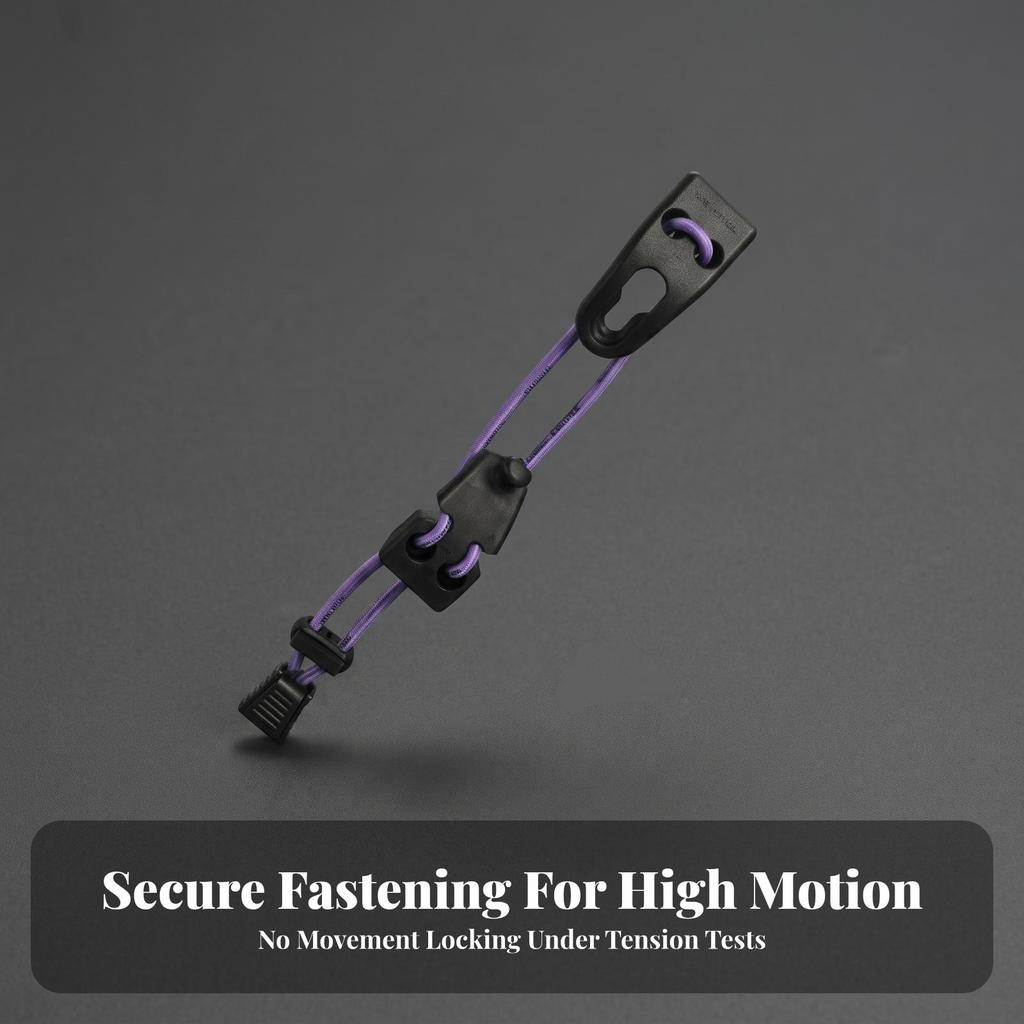 Backpack Accessory Hanger with Elastic Cord Compact for Mountaineering, Hiking