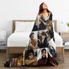 Jonthan Bailey Plüschdecke Junge Mädchen Flanell Bettwäsche Überwürfe für Sofa Bett Warm Weich Design Qualität Tagesdecke Geschenkidee