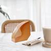 Triangle Coffee Filter Storage Cone Coffee Filters Storage Acrylic Triangle Coffee Filter Holder With Dustproof Cover Storage