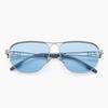Stainless Steel VEIL Sunglasses BLUE