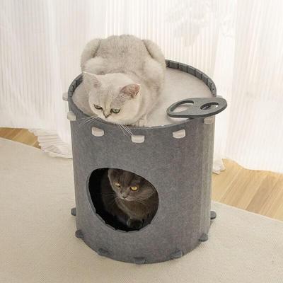 Cola Bucket Style Detachable Double-Layer Cat Bed