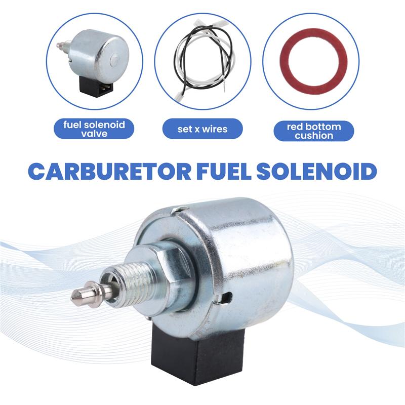 Durable-Carburetor Fuel Cut Off Solenoid Replacement For Briggs & Stratton 694393 With Walbro Carb Carburetor