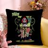 Cushion Cover Short Plush Throw Pillow Soft Washable Sofa Bed Office Cushion B-Billy & Mandy'S Adventure Anime