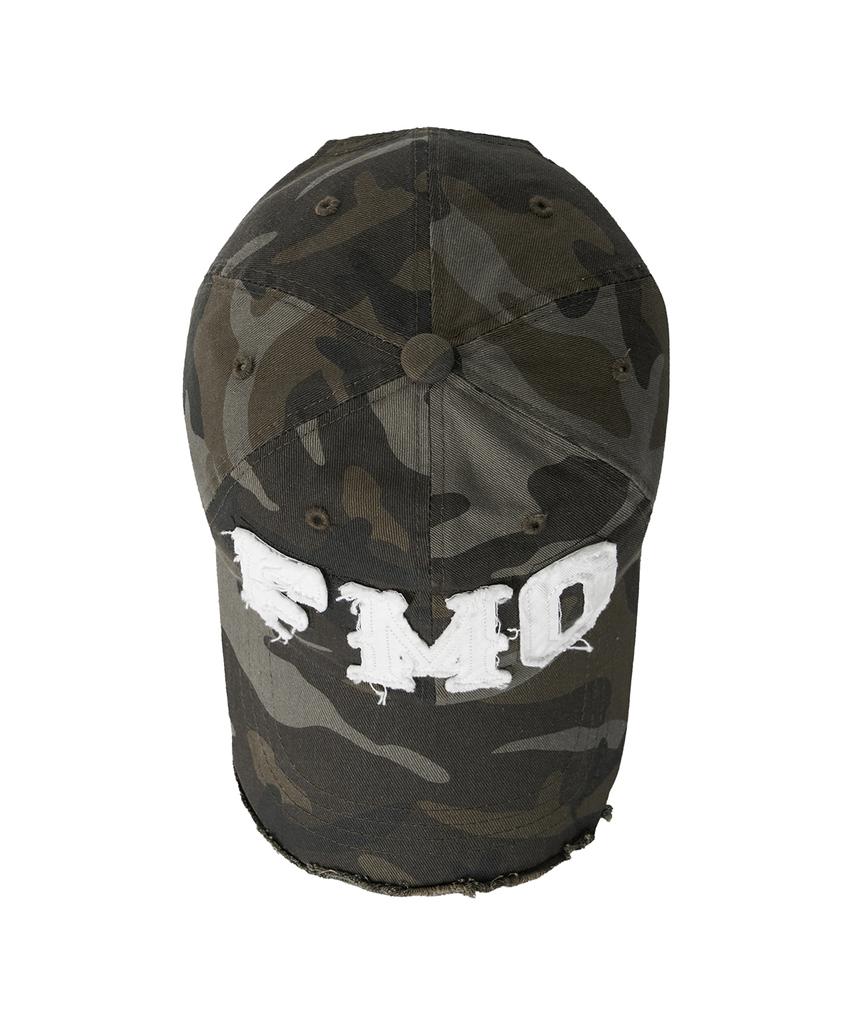 FREEMARIO Fmo Logo Damaged Ball Cap [Camo]