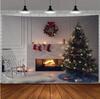Cross-border Christmas Tapestry: Home Décor Wall Hanging for Bedroom & Photography