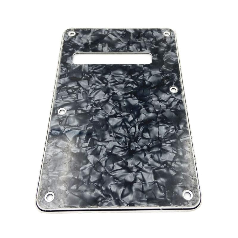 

Electric Guitar Protective Guard Electric Guitar Pickguard Scratch Plate Guitar Faceplate for Beginners and Professional грушевий/чорний