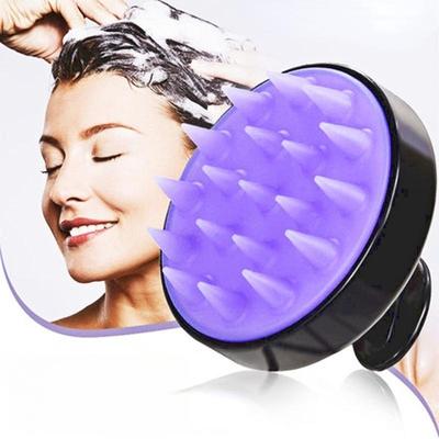 Massaggiatore per capelli in silicone Shampoo per massaggio Pettine per bagno Spazzola per massaggio Massaggiatore per cuoio capelluto Spazzola per capelli Doccia Pettine Strumento per la cura