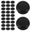 50 Pcs Mason Jar Lids Regular Mouth Airtight Tinplate Caps for Glass Jars Wide Mouth Canning Covers Replacement Home Storage