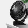 Personal Fan Mini Table USB Rechargeable Durable Clamp Fans with 4 Speeds