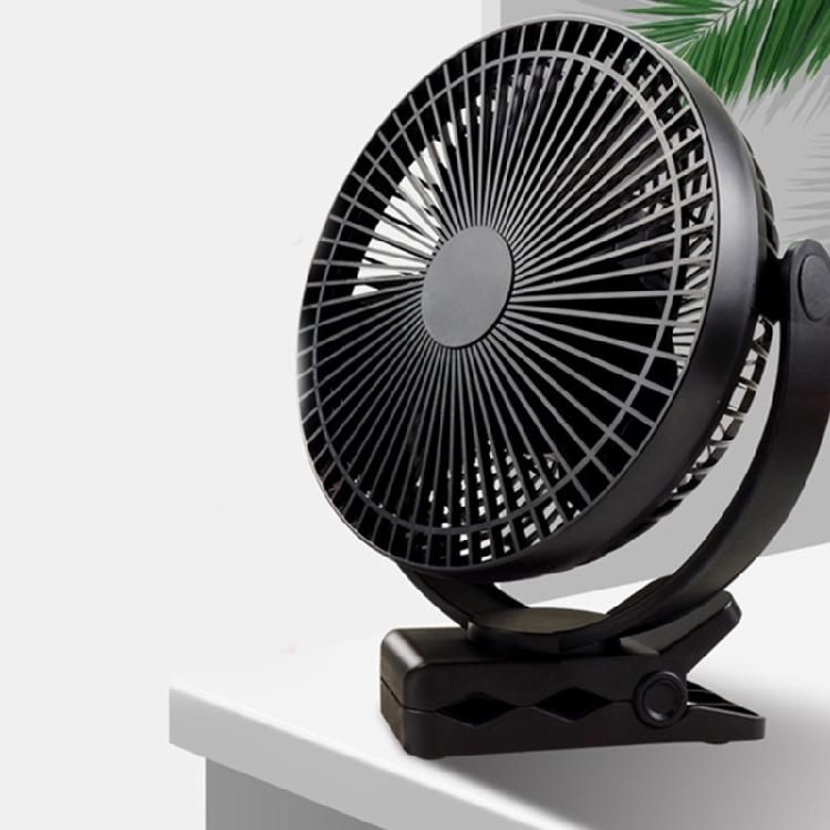Personal Fan Mini Table USB Rechargeable Durable Clamp Fans with 4 Speeds