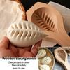 Wooden Steamed Bun Mold Multipurpose Cookie Baking Tool Useful Mooncake Mold  DIY Baking