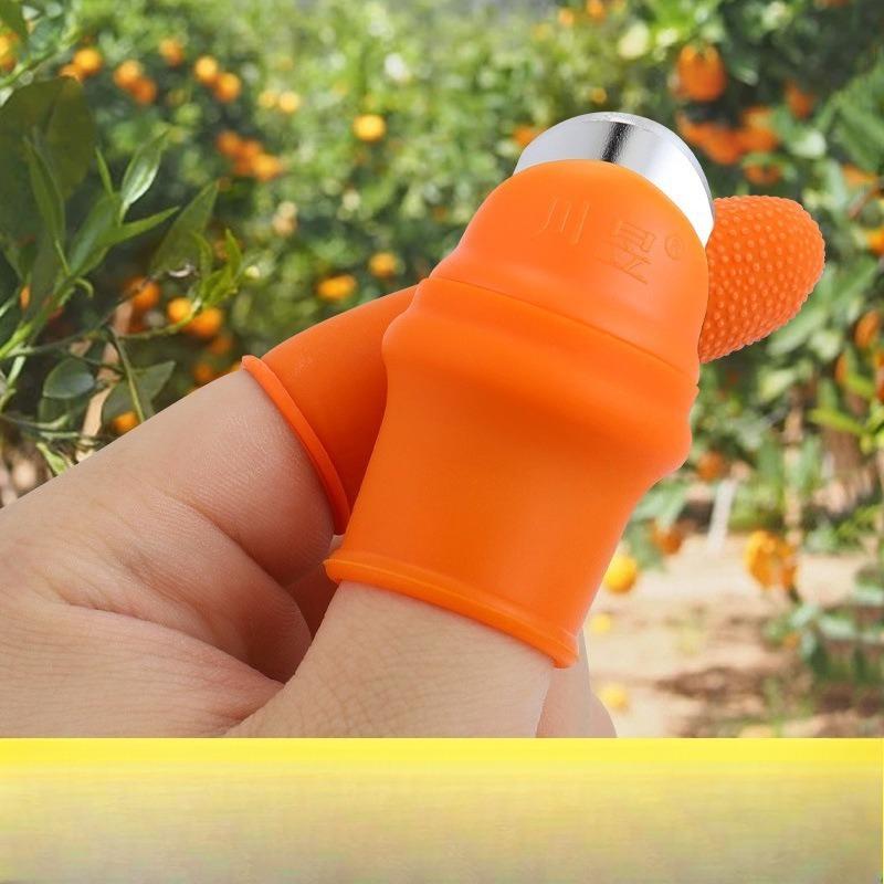 Tumkniv Magiskt verktyg för grönsaksplockning, Fingerskydd för plockning av paprika, Skydd för grönsaksplockning, Inläggningsskydd för fingrarna