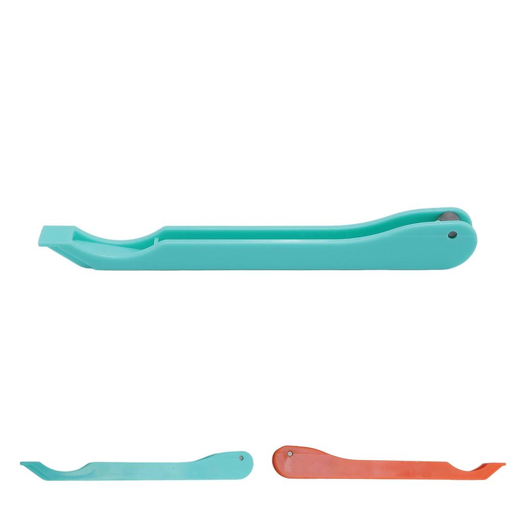 Stained Glass Copper Foiling Tool Glossy Secure Grip Plastic Robust Stained Glass Hand Foiler with Ergonomic Handle for Project