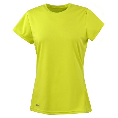 

Spiro Womens/Ladies Quick Dry Short-Sleeved T-Shirt XS