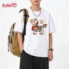 Baleno Men's Pure Cotton Lucky Horse Graphic T-Shirt