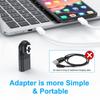 Adattatore di Ricarica Magnetica HdooLink per Cuffie a Conduzione Ossea AfterShokz AS800 Caricabatterie Auricolare Caricabatterie Mini USB Adattatore
