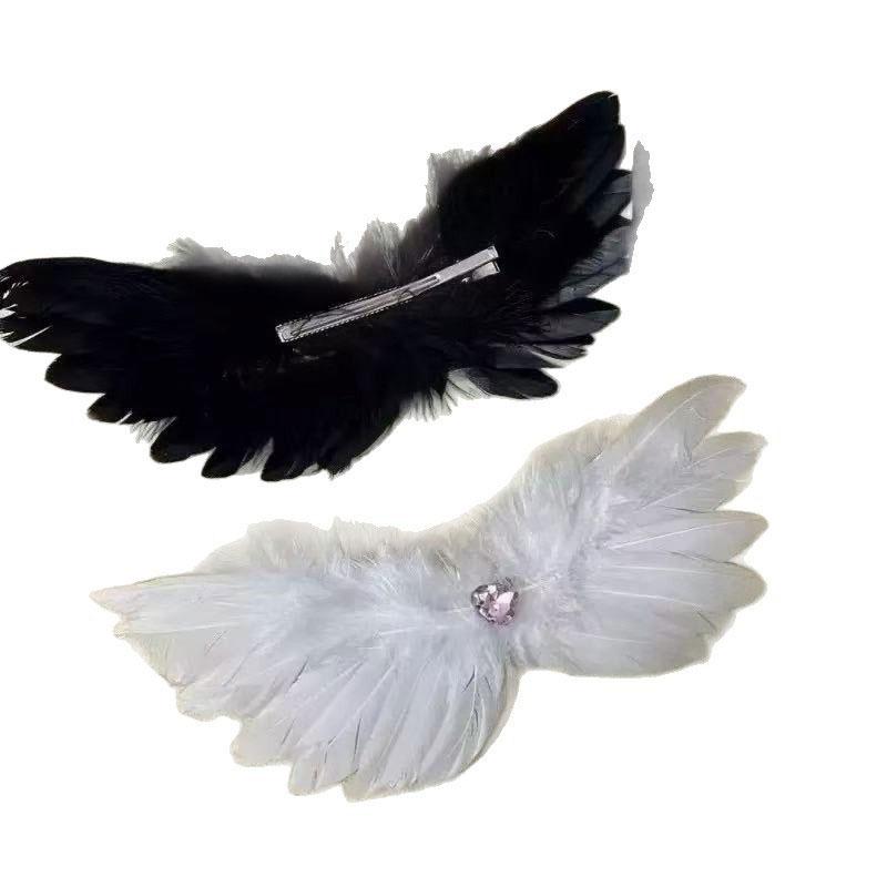 1Pc Big Gift Feather Sweet Hair Accessory Cool Hairpin Wing Hairpin 20CM
