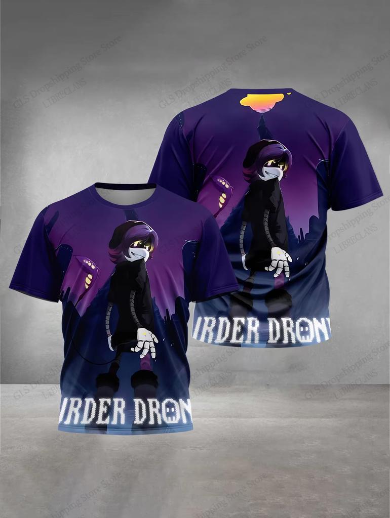 Divertente Anime Gioco Murder Drones Stampa 3D Maglietta Uomo Donna Moda Taglia Grande Hip Hop Top T-shirt Bambino Maglietta Manica Corta
