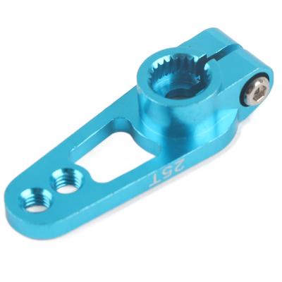 Bras de servo 25T Pièce de rechange d'accessoire pour voiture RC 1/8 1/10 Bleu