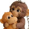 1/2Pcs Keychain Pendant Plush Monkey Charm Key Chain Keys Backpack Purse Car Bag Decoration Mini Accessory