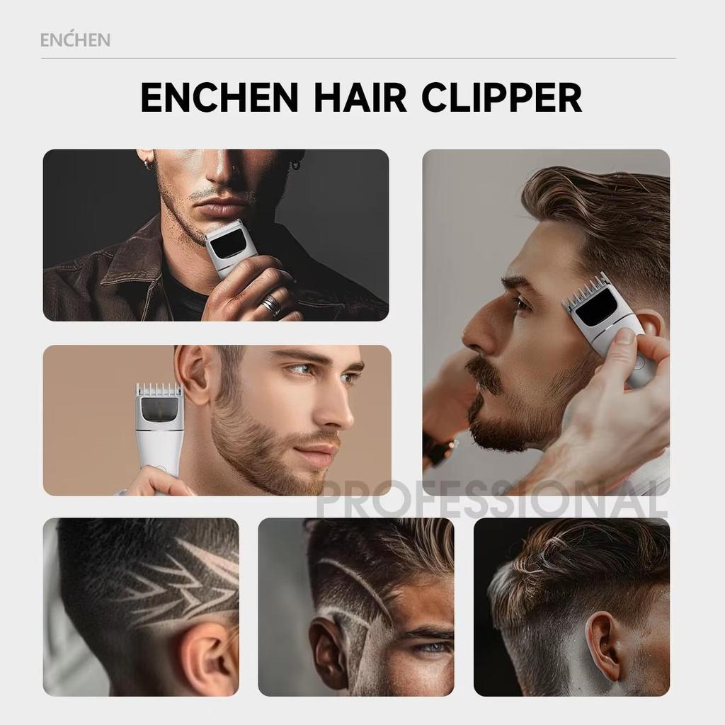 Xiaomi ENCHEN Boost 2 Tondeuse à Cheveux Machine de Coupe Tondeuse Rasoir Coupeur